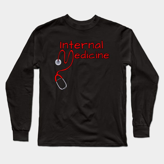 Internal Medicine Long Sleeve T-Shirt by DiegoCarvalho